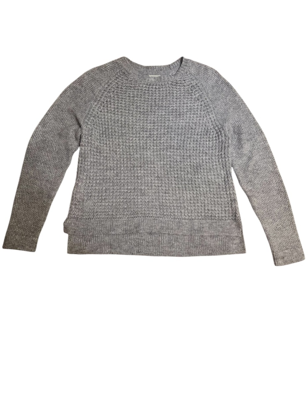 Forever 21 Women’s Gray Crewneck Textured Sweater
